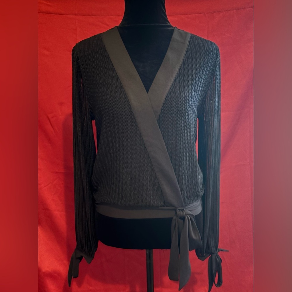 Carmin V Neck Wrap Top